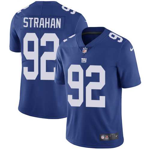 Nike New York Giants #92 Michael Strahan Royal Blue Team Color NFL Vapor Untouchable Limited Jersey,We sell and wholesale Nike New York Giants #92 Michael Strahan Royal Blue Team Color NFL Vapor Untouchable Limited Jersey on line form chian!